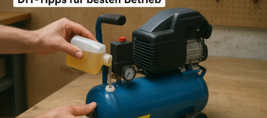 Richtiges Befuellen des Kompressor-Oels: DIY-Tipps fuer besten Betrieb