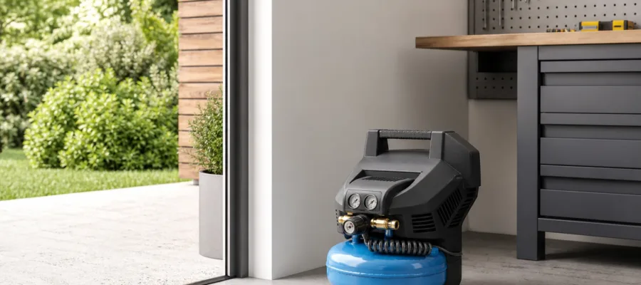 Leise Kompressoren fuer den Gebrauch in der Wohnung oder im Garten